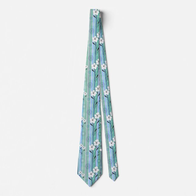 The White Flower Tie (Front)