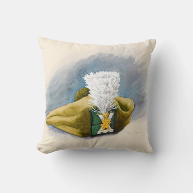 The White Hackle Cushion (Front)