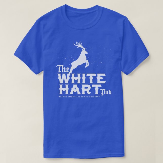 The White Hart T-Shirt (Design Front)