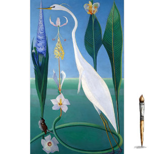 The White Heron by Joseph Stella Tissue Paper