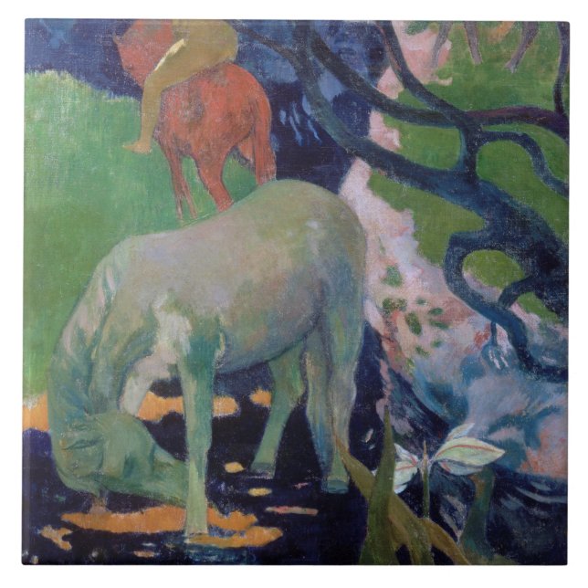 The White Horse, Gauguin Tile (Front)