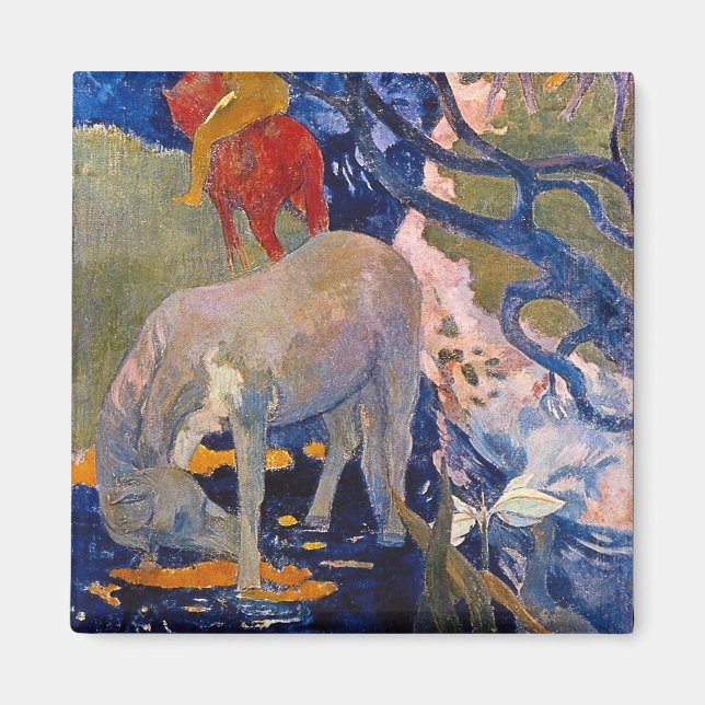 The White Horse_Impressionists Magnet (Front)