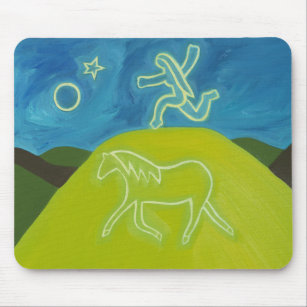 The White Horse in Somerset 2011 Mouse Mat