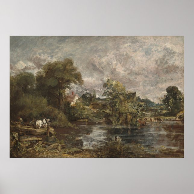 The White Horse – John Constable (1819) Poster (Front)