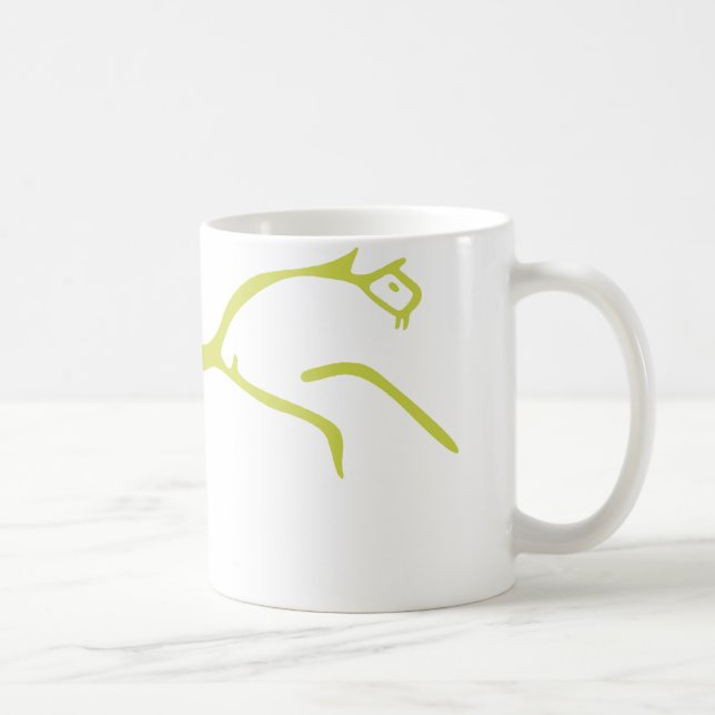 The White Horse of Uffington Coffee Mug (Right)
