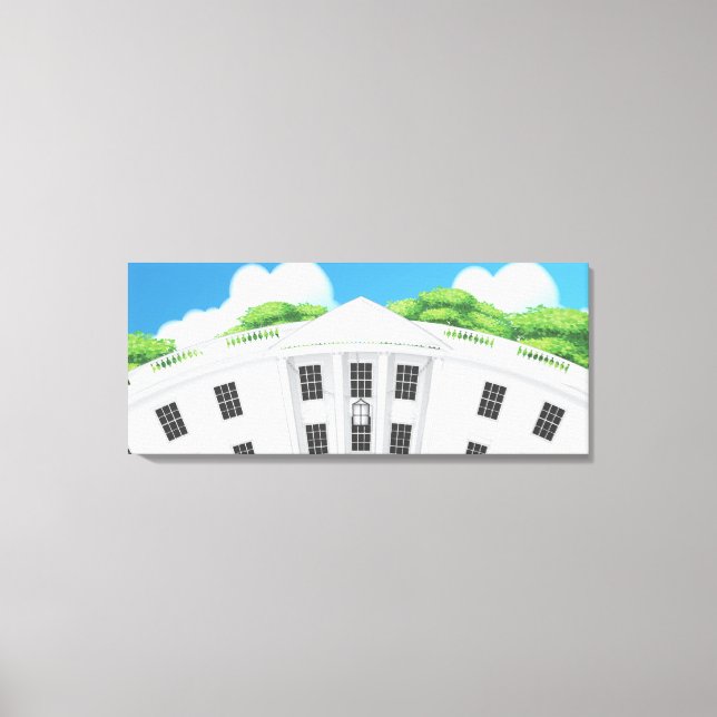 The White House Canvas Print (Front)