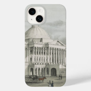 The White House, Capitol at Washington Lithograph Case-Mate iPhone 14 Case