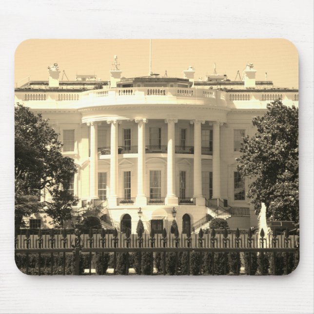 The White House in Washington Mouse Mat (Front)