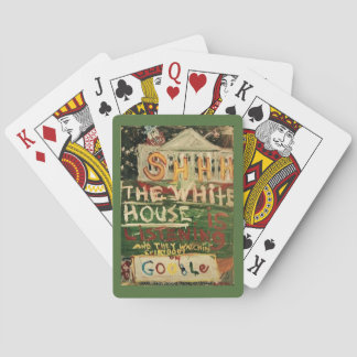 THE WHITE HOUSE IS LISTENING PLAYING CARDS