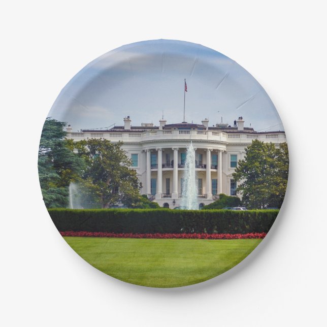 The White House Paper Plate (Front)