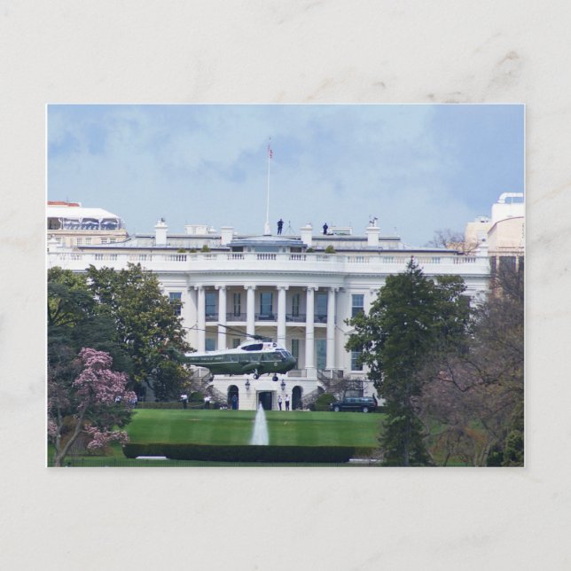 The White House Postcard (Front)