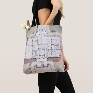 The White House President Washington D.C. Plan Tote Bag