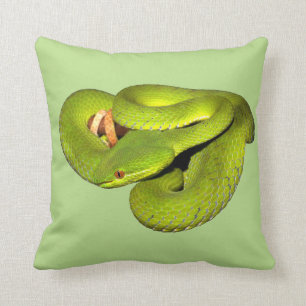 The white-lipped pit viper cushion