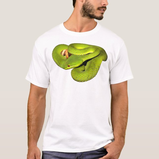 The white-lipped pit viper T-Shirt (Front)