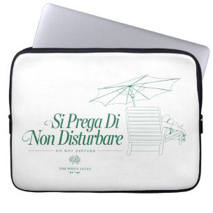 The White Lotus Do Not Disturb Laptop Sleeve