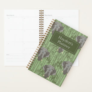 The White Lotus Majestic Elephants Pattern Planner