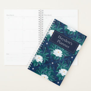 The White Lotus Midnight Lotus Pattern Planner
