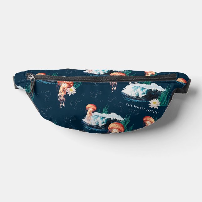 The White Lotus Ocean Jellyfish Pattern Bum Bags (Lay Down)