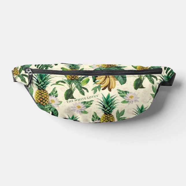 The White Lotus Pineapple Paradise Pattern Bum Bags (Lay Down)