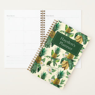 The White Lotus Pineapple Paradise Pattern Planner