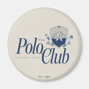 The White Lotus Polo Club Magnet