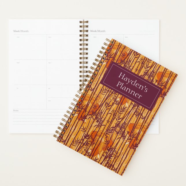 The White Lotus Sunset Safari Pattern Planner (Display)