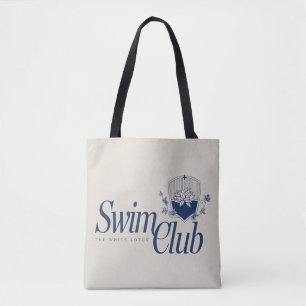The White Lotus Swim Club Tote Bag