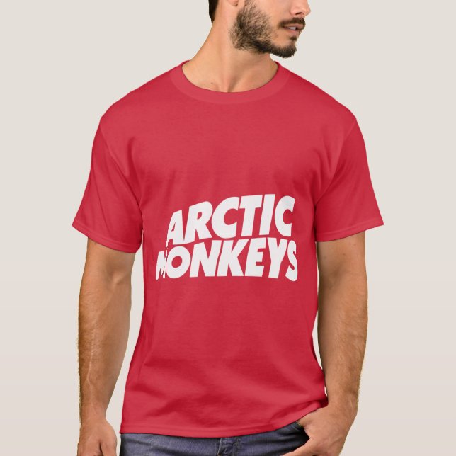 The White Monkey retro T-Shirt (Front)