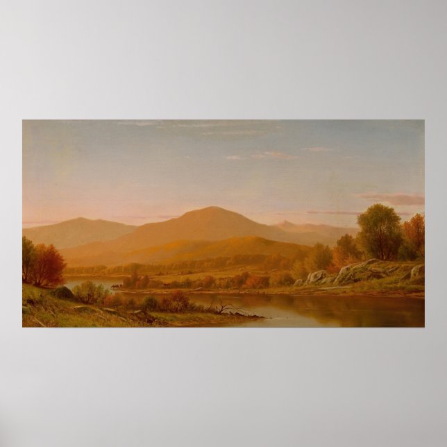 The White Mountains – Charles W. Knapp Poster (Front)