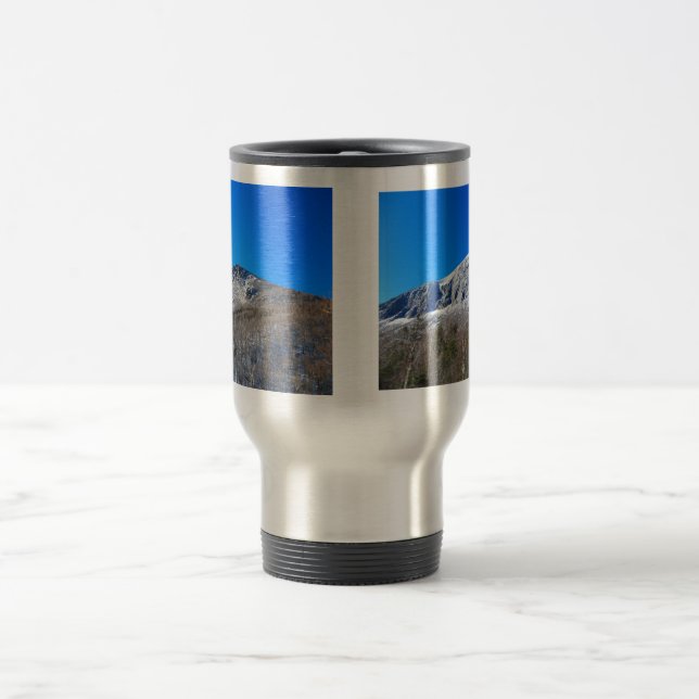 The White Mountains of New Hampshire Travel Mug (Center)