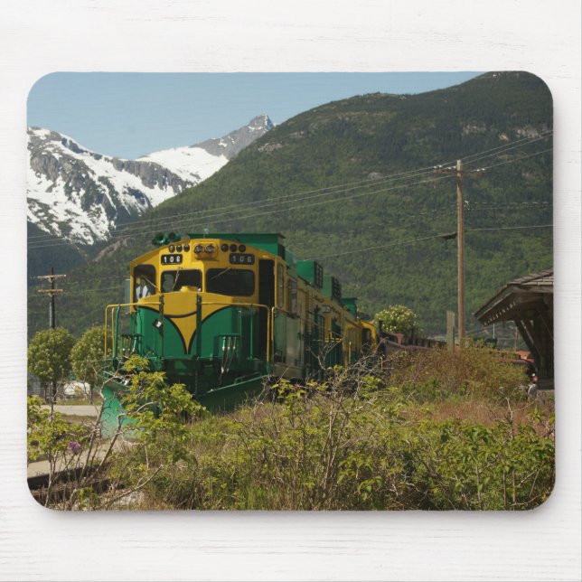 The White Pass & Yukon R/R Mouse Mat (Front)