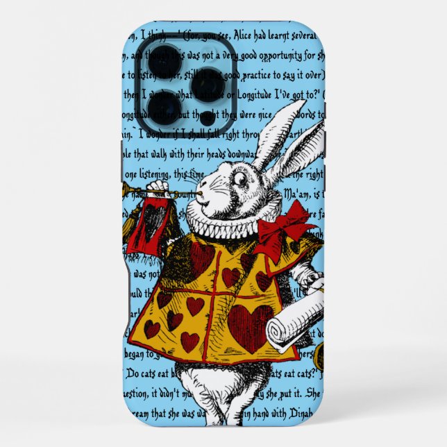 The White Rabbit Barely Case-Mate iPhone Case (Back)