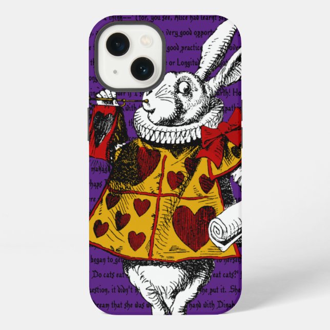 The White Rabbit Barely Case-Mate iPhone Case (Back)