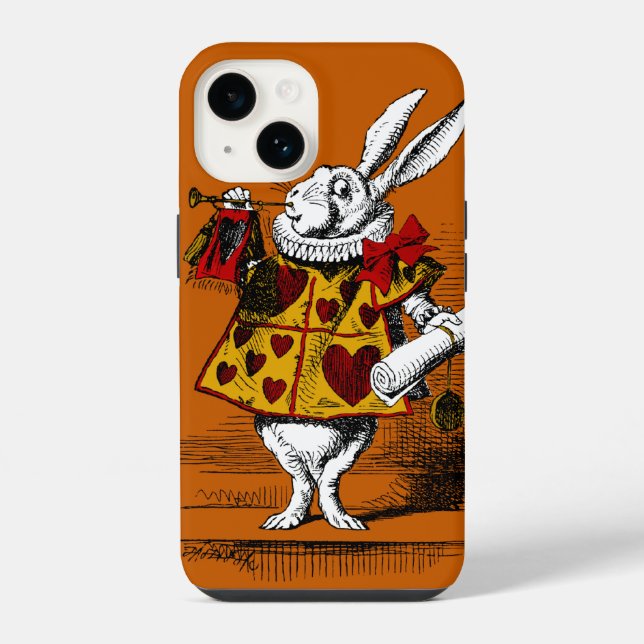 The White Rabbit Barely Case-Mate iPhone Case (Back)