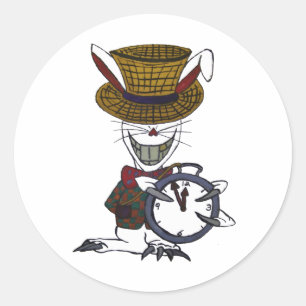 The White Rabbit Logo Sticker