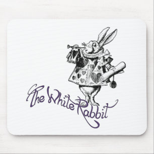 The White Rabbit Mouse Mat