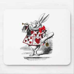The White Rabbit Mouse Mat