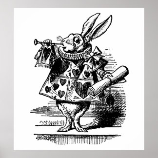 The White Rabbit Poster