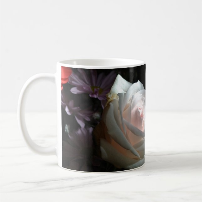 The White Rose - Coffee Mug (Left)
