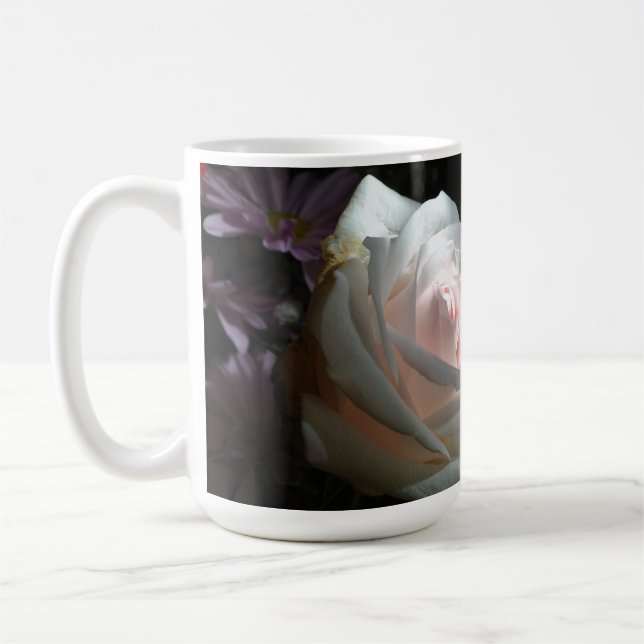 The White Rose - Coffee Mug (Left)