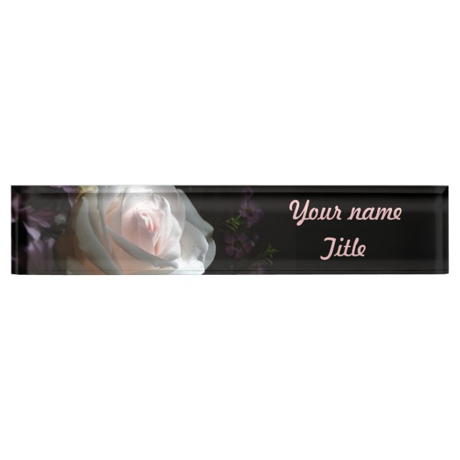 The White Rose - Nameplate (Front)