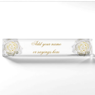 The White Rose_ Nameplate