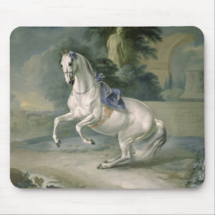 The White Stallion 'Leal' en levade, 1721 Mouse Mat