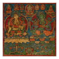 The White Tara and The Green Tara