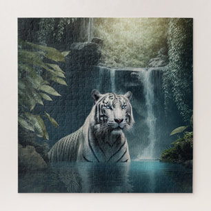 The White Tiger Jigsaw Puzzle