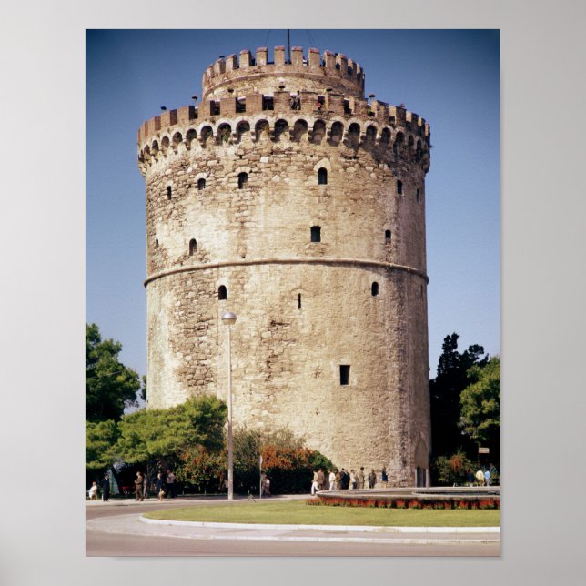 The White Tower, built during Poster (Front)