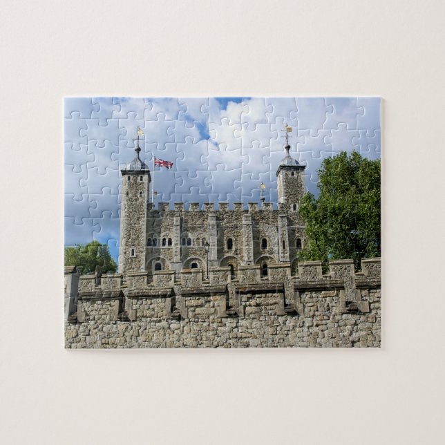 The White Tower - Tower of London - 8x10 inch Jigsaw Puzzle (Horizontal)