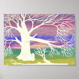 the white tree poster