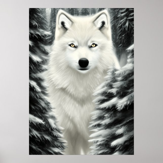 The White Wolf Poster (Front)
