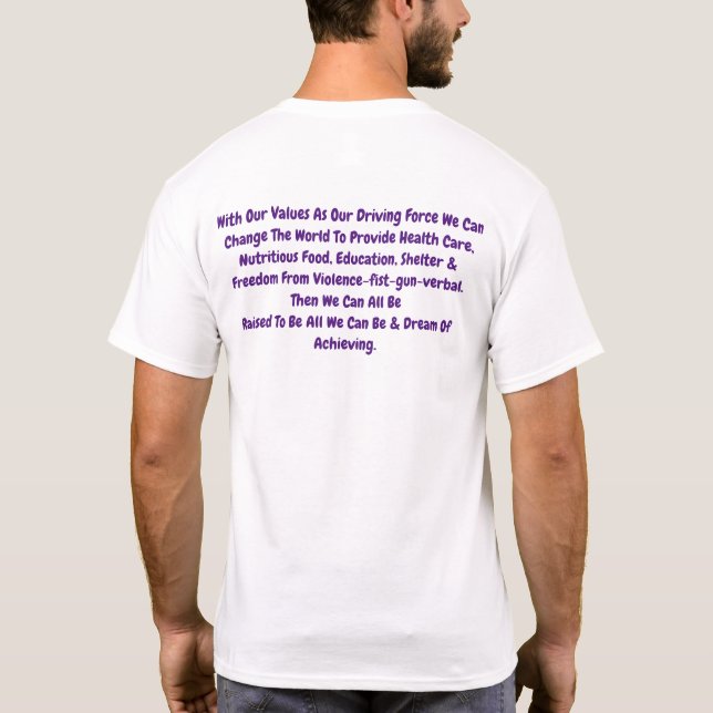 The Whole Bible With Justice, Kindness, and Mercy T-Shirt (Back)